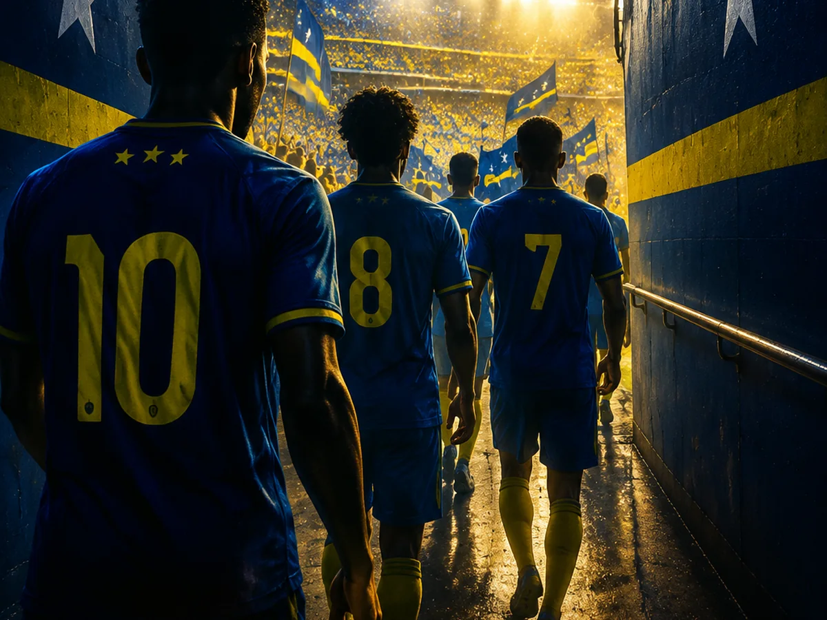 Curaçao World Cup Poster Generator example 1