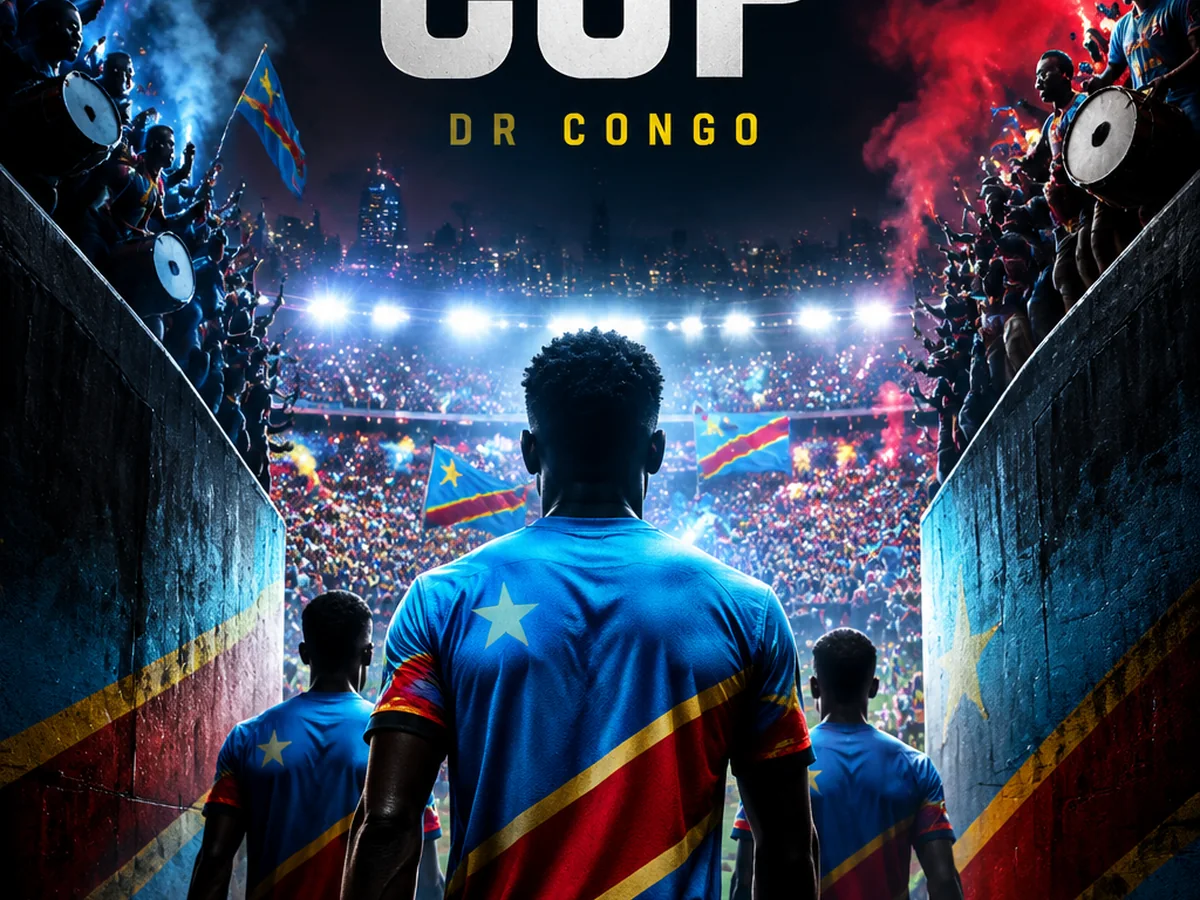 DR Congo World Cup Poster Generator example 1