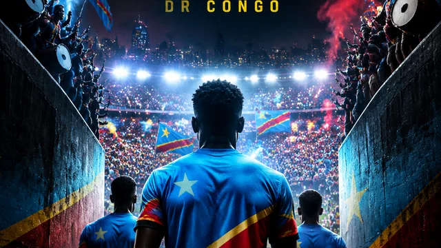 DR Congo World Cup Poster Generator example 1
