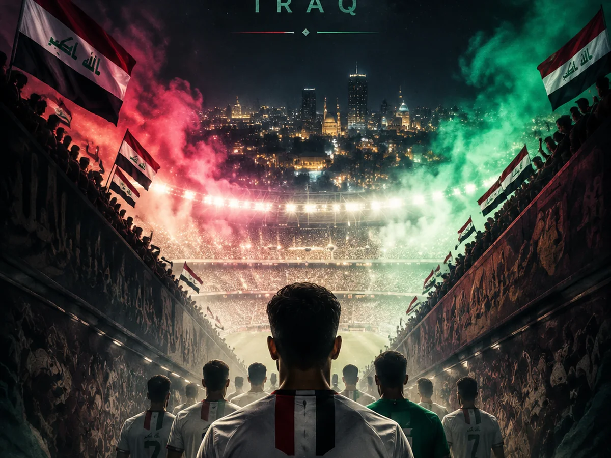 Iraq World Cup Poster Generator example 1