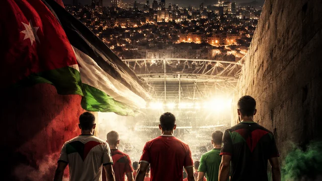 Jordan World Cup Poster Generator example 1