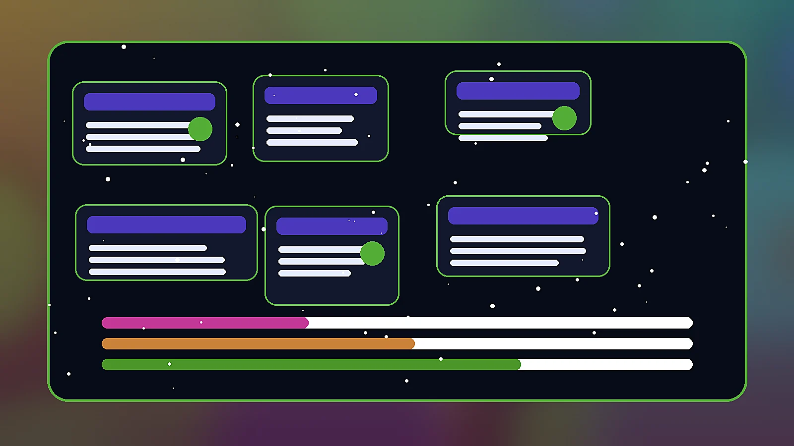 Mobile Game HUD Overlay image prompt example 3