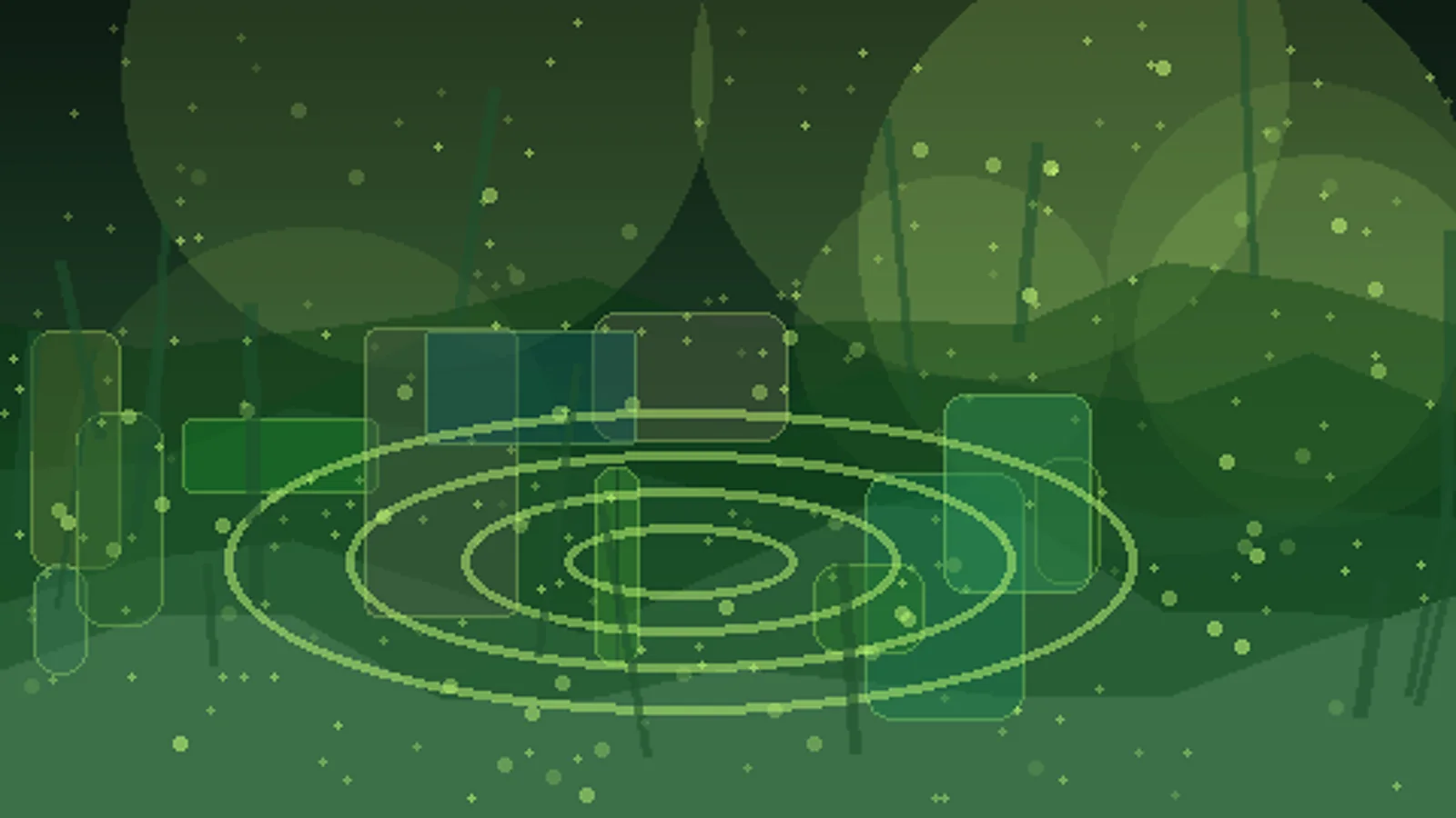 Mushroom Forest Biome Background AI game art example 1