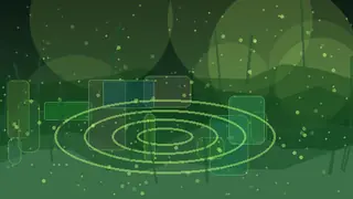 Mushroom Forest Biome Background AI game art example 1
