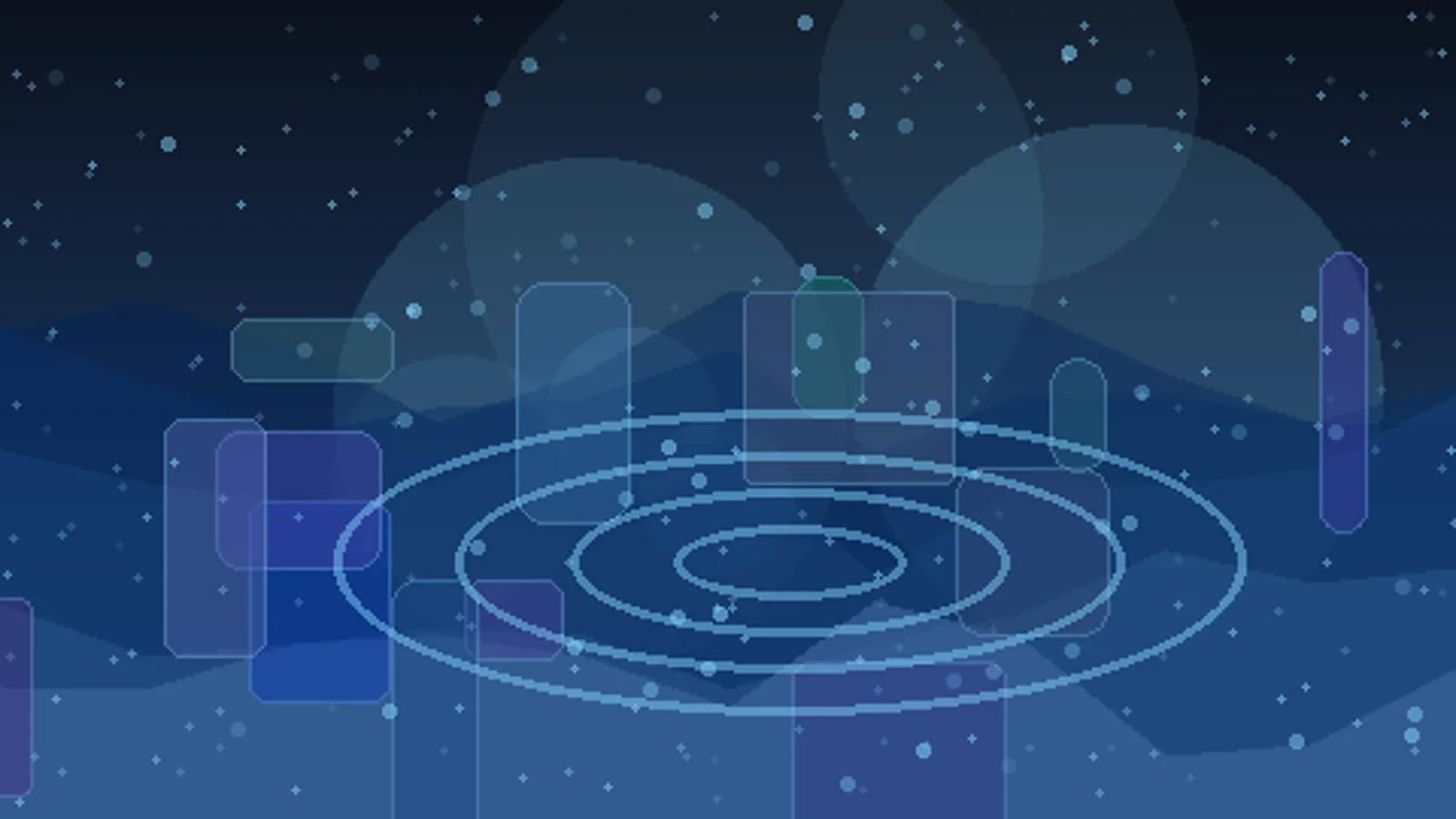 Neon Rain City Battle Background AI game art example 2