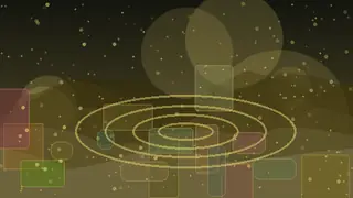 Neon Rain City Battle Background AI game art example 3