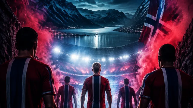 Norway World Cup Poster Generator example 1