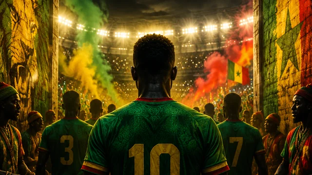 Senegal World Cup Poster Generator example 1