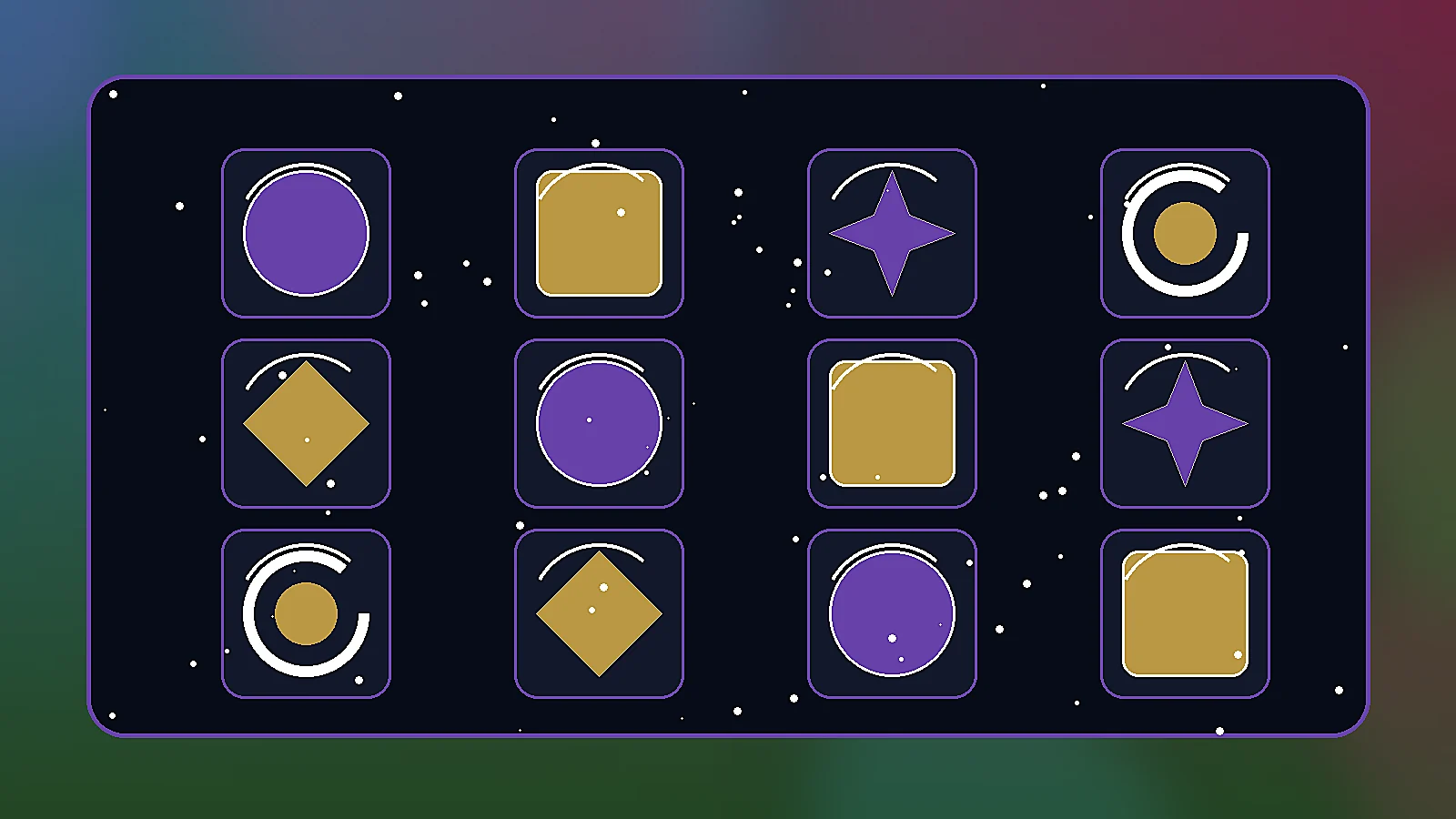 Skill Cooldown UI Icons image prompt example 1