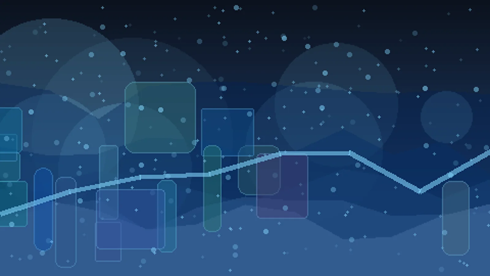 Sky Kingdom Level Background AI game art example 3