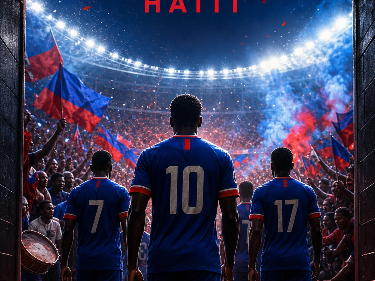 World Cup Striker Poster Generator example 2