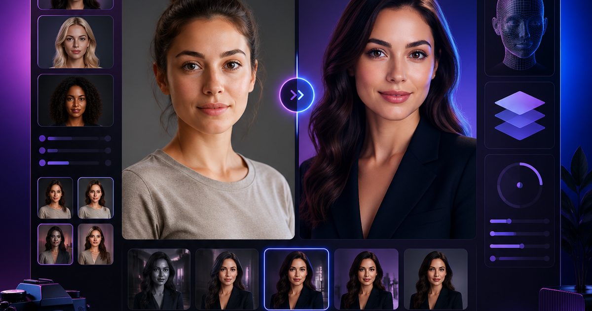 AI Face Swap and Image Editing visual preview
