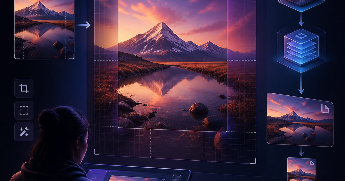 AI Image Expansion and Resizing Tools visual preview