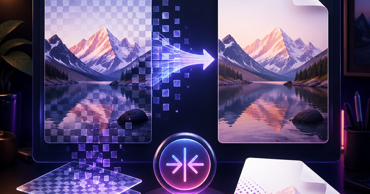 Conversión de PNG a PDF visual preview