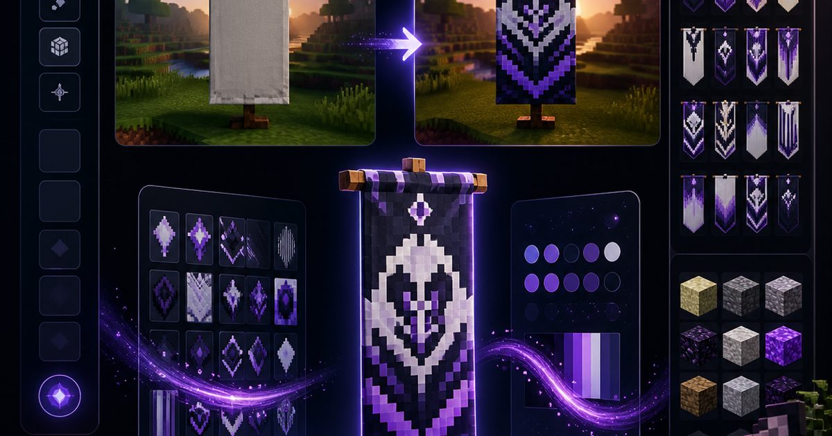 Minecraft Banner Design and Creation visual preview