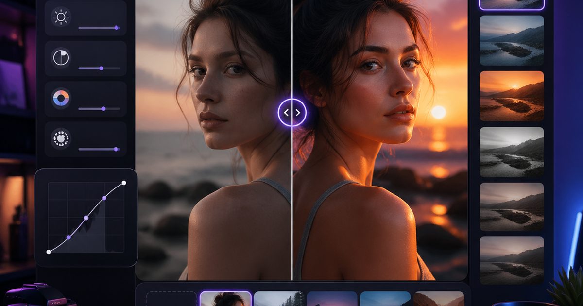 Photo Editing and Filters visual preview