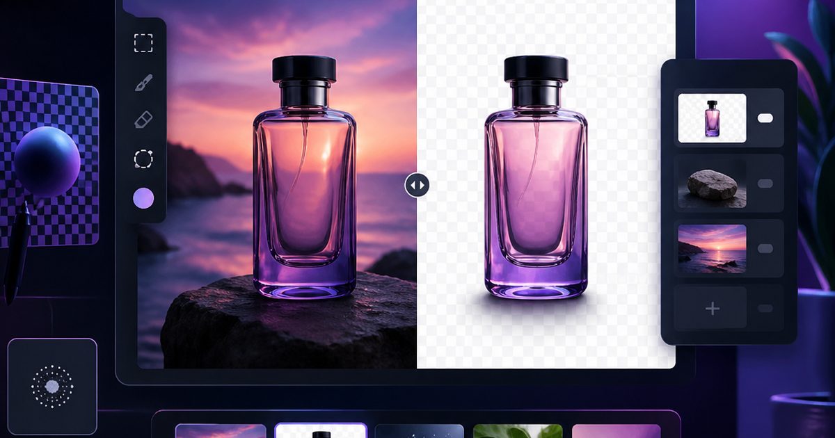 Transparent Image Creation and Editing visual preview