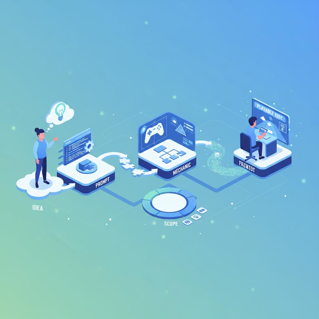 Prompt-to-Game guide: how to go from one idea to a prototype worth testing