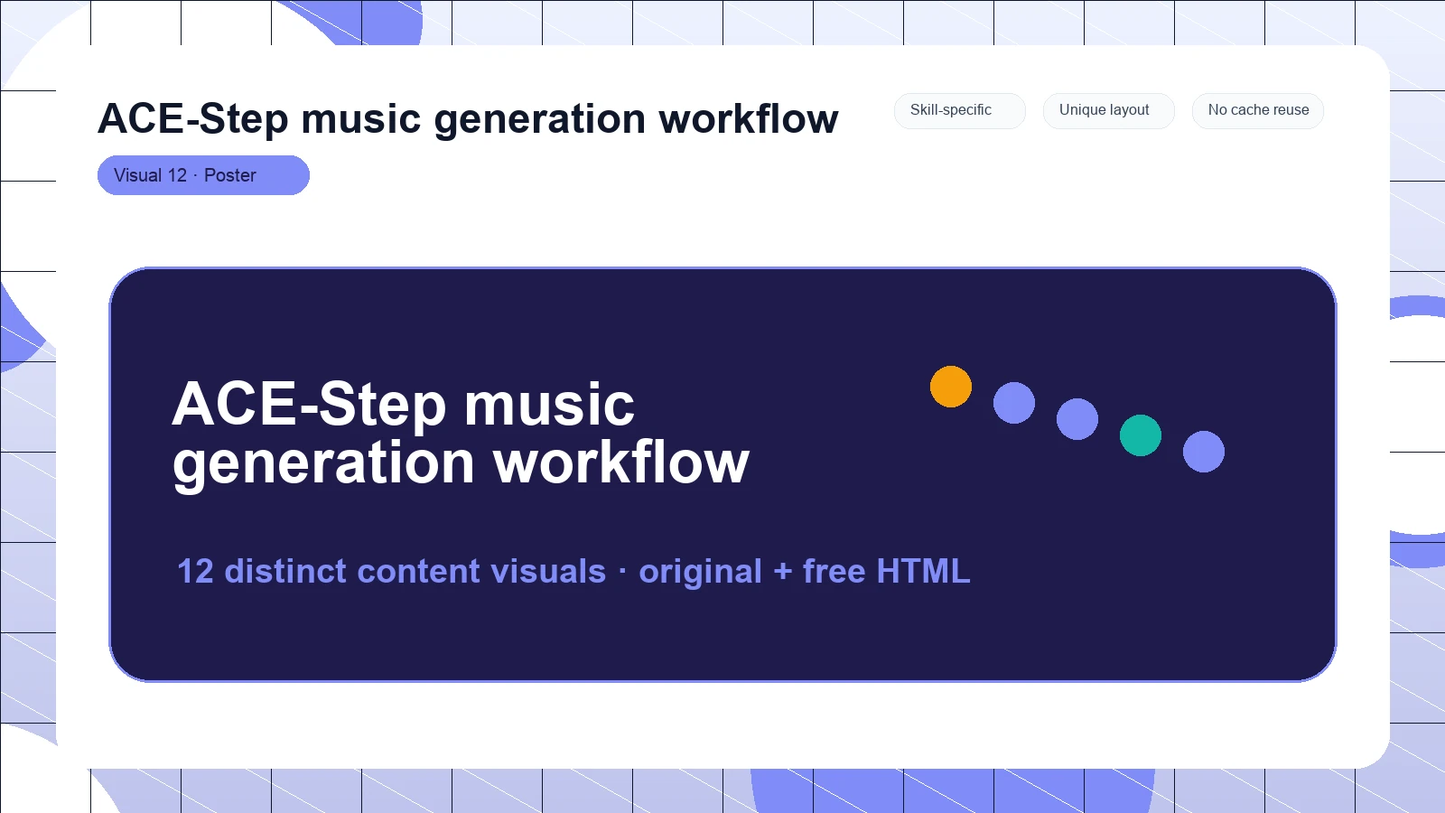 ACE-Step music generation workflow distinct visual 12