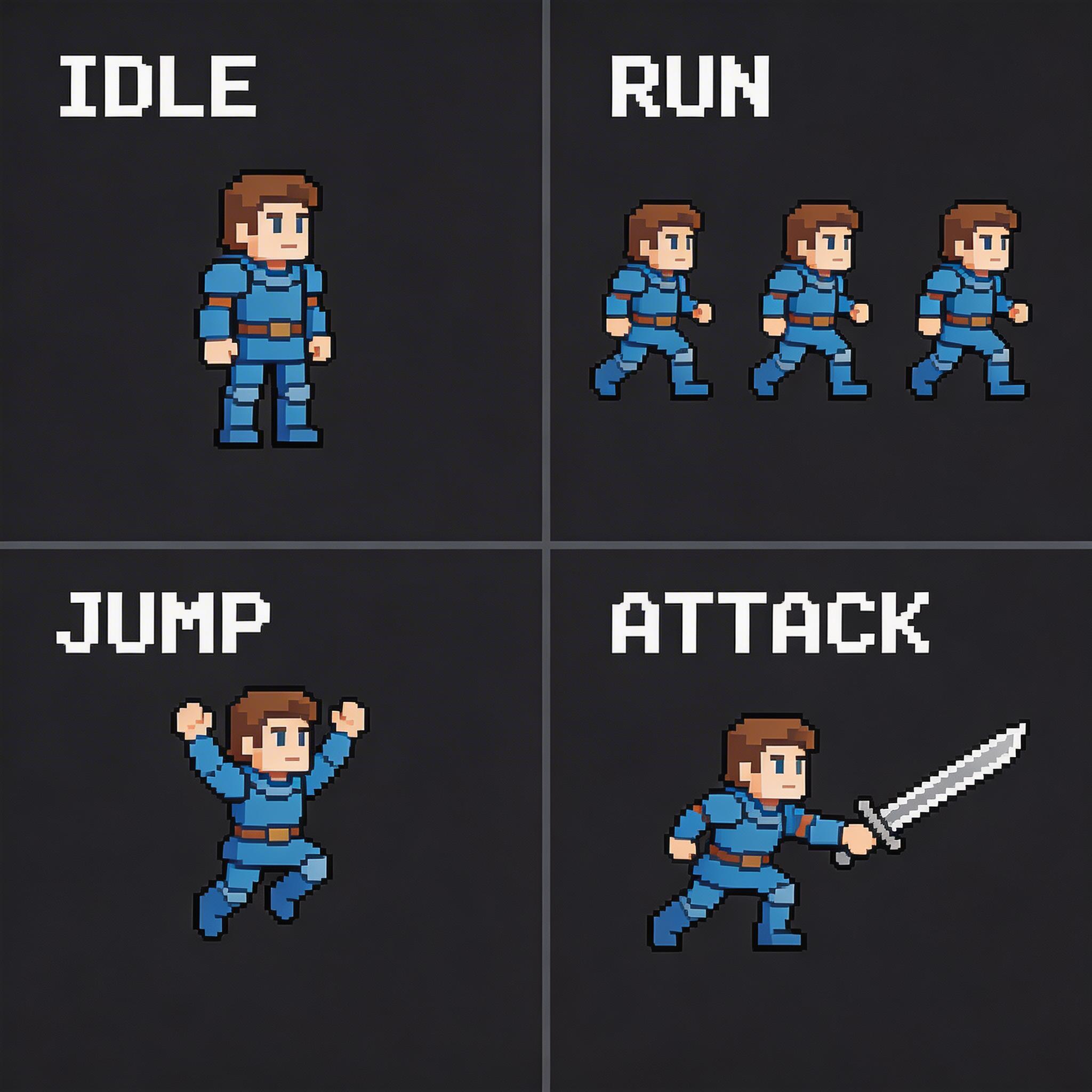 AI Sprite Sheet Generator for Faster 2D Asset Pipelines example output and workflow preview