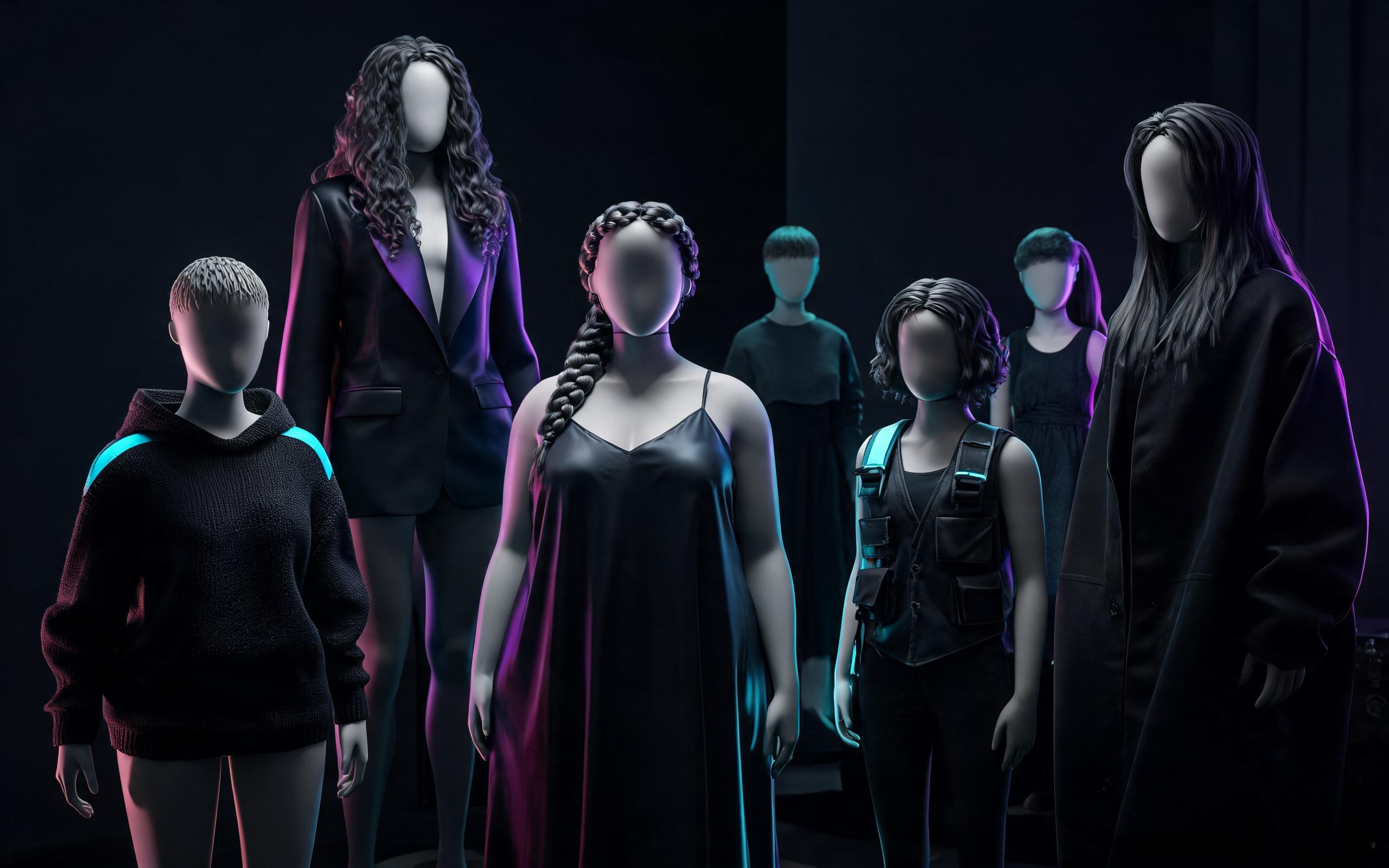 Original editorial concept illustrating unreal engine character creator